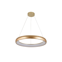 Светодиодная LED люстра LED 30W 4000K 1800Lm 180-240V круг 400мм розовое золото (019-070-0030-030)