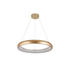 Светодиодная LED люстра LED 30W 4000K 1800Lm 180-240V круг 400мм розовое золото (019-070-0030-030)