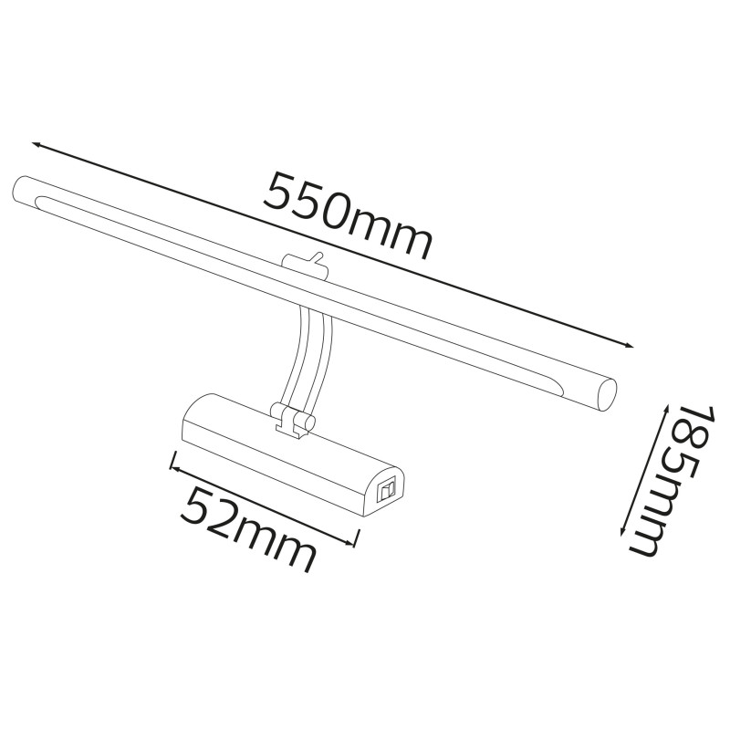Світлодіодна підсвітка дзеркал-картин ANKA-12 (040-014-0012-020)