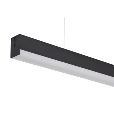 Светодиодный линейный светильник люстра FORTUNE 3CCT-40 40W черная (019-051-1040-020)