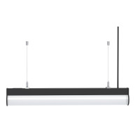 Светодиодный линейный светильник люстра AVENUE 3 CCT-40 40W черная (019-066-1040-020)