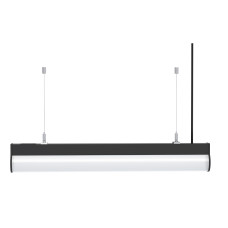 Светодиодный линейный светильник люстра AVENUE 3 CCT-40 40W черная (019-066-1040-020)