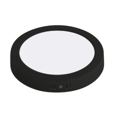 Светодиодный светильник накладной MILENA-24 3CCT 24W черный (016-083-0024-020)