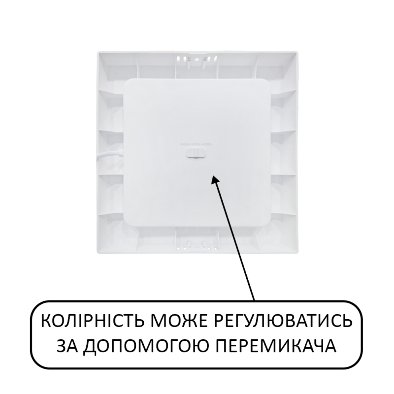 Светодиодный светильник накладной SELENA-18 3CCT 18W белый (016-084-0018-010)