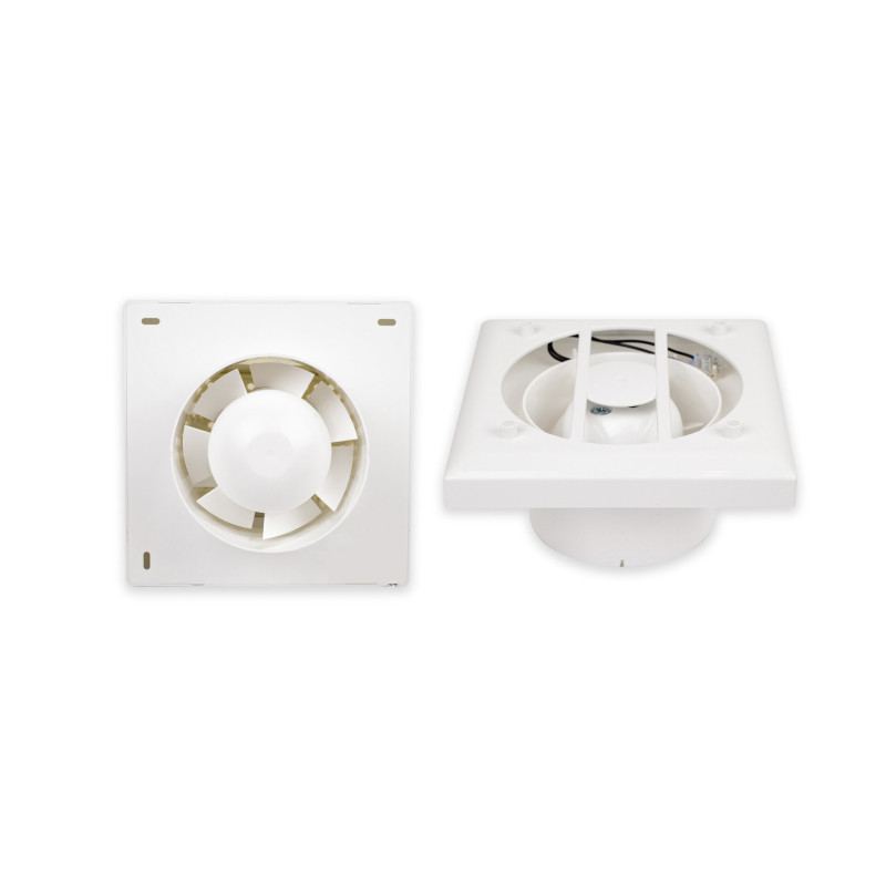 Вентилятор осьовий ART GLASS 100 S White OSTVENT (008-0010)