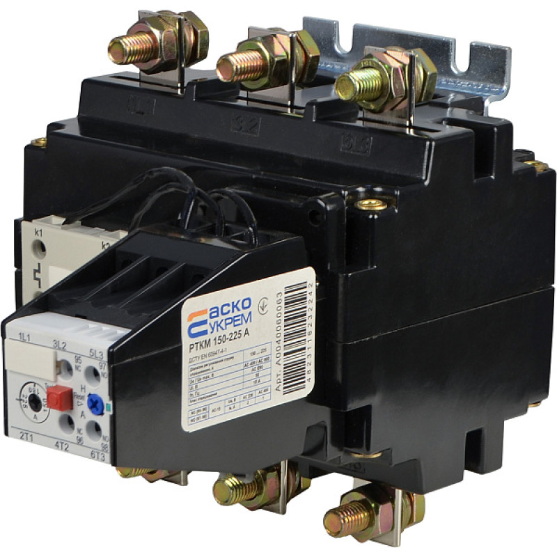 Реле теплове для контактора РТКМ 150-225 А АСКО (A0040060063)