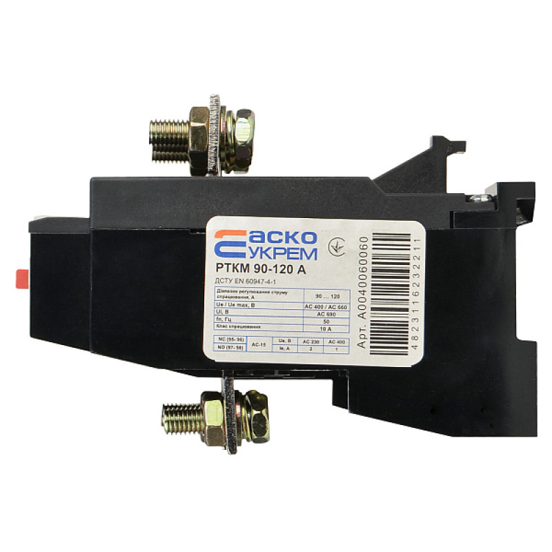 Реле тепловое для контактора РТКМ 90-120 А АСКО (A0040060060)