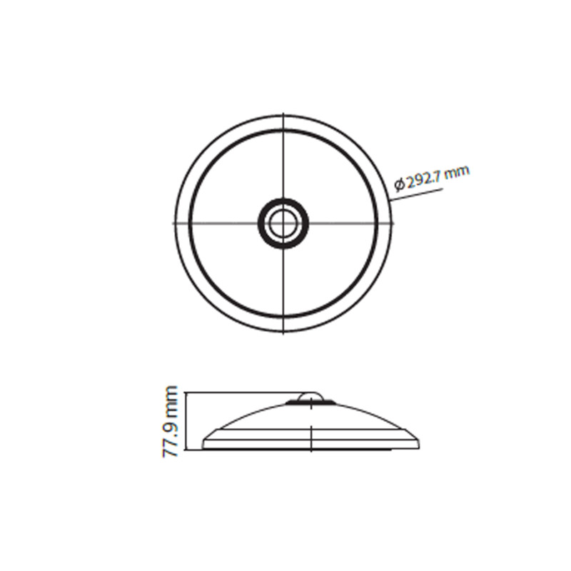 Світлодіодний світильник настінно-стельовий CRAMER з сутінковим датчиком і датчиком руху 027-015-0020-010