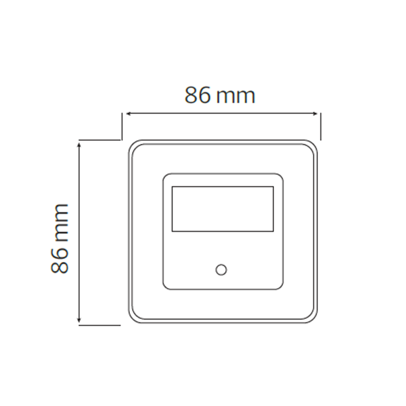 Светодиодный светильник лестничный DIAMOND (с сенсором) 079-026-0001-010