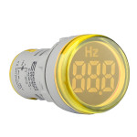 Светосигнальная арматура с индикатором частоты серии U-ADM-Hz ᴓ22мм, круглая, желтая АСКО A0190010165