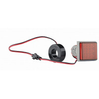 Светосигнальная арматура с индикатором напряжения (АС), тока и частоты серии U-ADM-VAHz ᴓ22мм, квадратная A0190010193