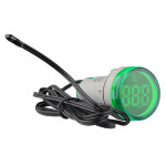 Светосигнальная арматура с индикатором температуры серии U-ADM-T ᴓ22мм, круглая, зеленая АСКО A0190010169