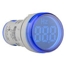 Светосигнальная арматура с индикатором частоты серии U-ADM-Hz ᴓ22мм, круглая, синяя АСКО A0190010166