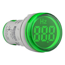Светосигнальная арматура с индикатором частоты серии U-ADM-Hz ᴓ22мм, круглая, зеленая АСКО A0190010164
