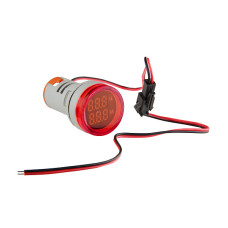 Светосигнальная арматура с индикатором времени (час/мин) серии U-ADM-Hr ᴓ22мм, круглая, красная АСКО A0190010188