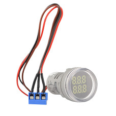 Светосигнальная арматура с индикатором-счетчиком серии U-ADM-С ᴓ22мм, круглая, белая АСКО A0190010187