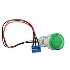 Светосигнальная арматура с индикатором-счетчиком серии U-ADM-С ᴓ22мм, круглая, зеленая АСКО A0190010184