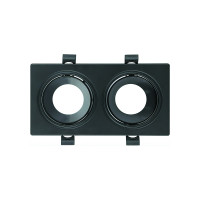 Точечный светильник врезной под лампу AZELYA-3 черный (015-048-0003-030)