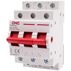 Модульный переключатель нагрузки YCBZ-63 3P 63A 1-0-2 240/415V CNC (Б00046409)