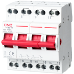 Модульный переключатель нагрузки YCBZ-63 4P 63A 1-0-2 240/415V CNC (Б00046410)