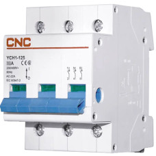 Модульный выключатель нагрузки YCH1-125, 2Р, 63А, CNC (Б00030448)