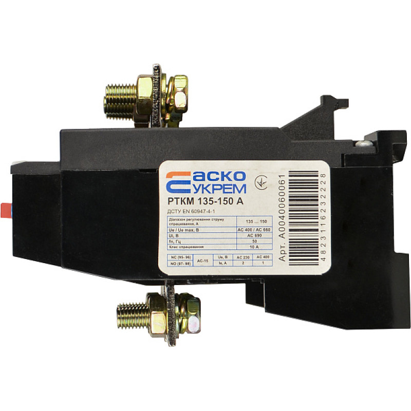 Реле теплове для контактора  РТКМ 135-150 А АСКО (A0040060061)