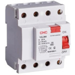 Дифференциальное реле (УЗО) YCL364-63 6kA, 4P, 32A, 30mA CNC (Б00043661)
