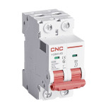 Модульний автоматичний вимикач YCB6H 2Р 4,5 кА тип В 4А CNC (Б00035707)