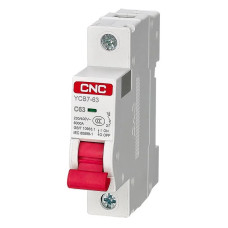 Модульний автоматичний вимикач YCB7-63 1Р 6КА C 25А CNC (Б00029303)