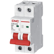 Модульний автоматичний вимикач YCB9-80M 2Р 10kА тип С 50А CNC (Б00043995)