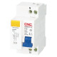 Дифференциальный автоматический выключатель DZ30LE-40, 1P N, 30mA, 20A CNC (Б00029030)