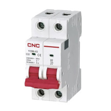 Модульний автоматичний вимикач YCB7-63 2Р 10КА В 10А CNC (Б00033659)
