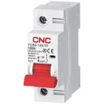 Модульный автоматический выключатель YCB9-125, 1Р, 80А, 10kA, тип C CNC (Б00043936)