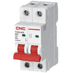 Модульный автоматический выключатель YCB9-80M 2Р 10kА тип C 10A CNC (Б00043989)