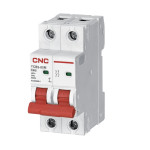 Модульний автоматичний вимикач YCB6H-63 2Р 4,5кА тип С 4А CNC (Б00030276)