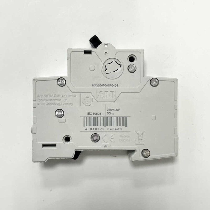 Автоматический выключатель ABB BMS411-C40 1p 40A тип C серия Basic 2CDS641041R0404
