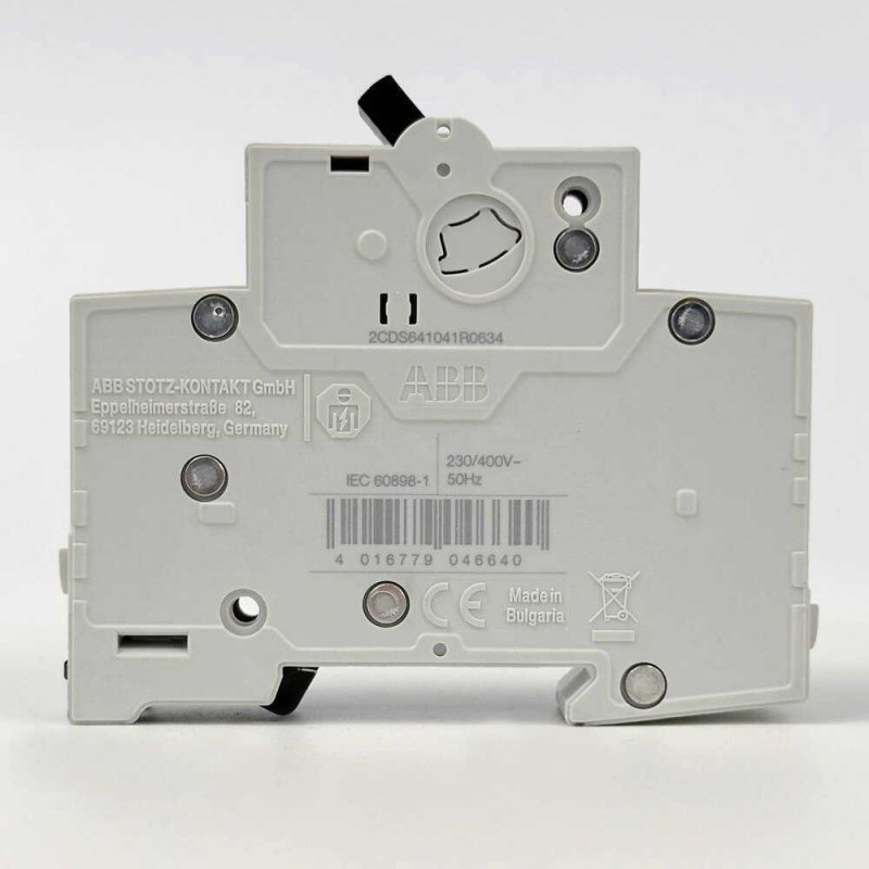 Автоматический выключатель ABB BMS411-C63 1p 63A тип C серия Basic