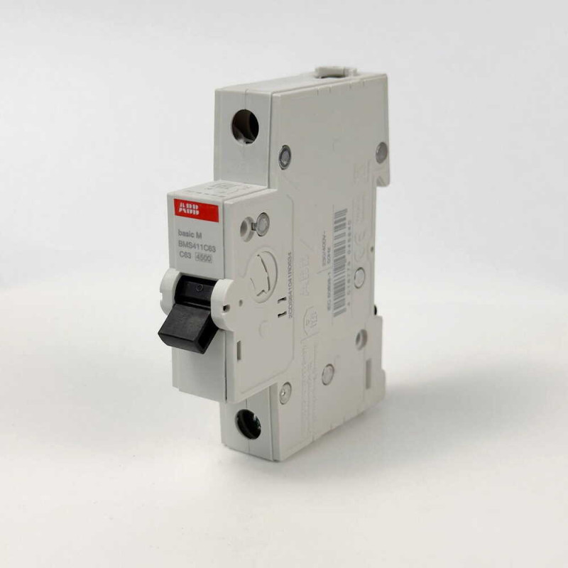 Автоматический выключатель ABB BMS411-C63 1p 63A тип C серия Basic