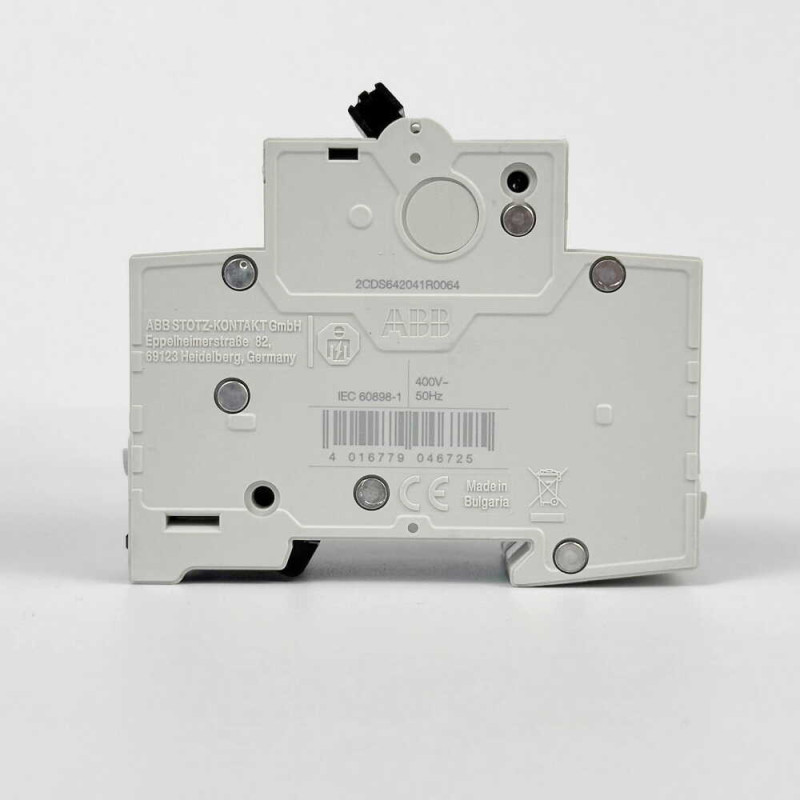 Автоматичний вимикач ABB BMS412-C06 2p 6A тип C серія Basic