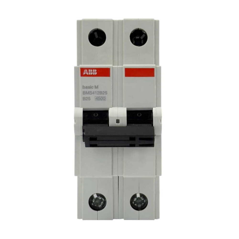 Автоматический выключатель ABB basic M 2P B25 (2CDS642041R0255)