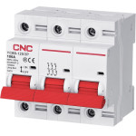 Модульний автоматичний вимикач YCB9-125, 3Р, 80А, 10kA, тип D CNC (Б00043945)