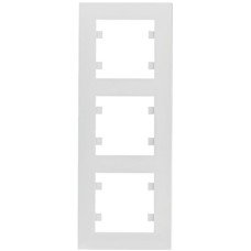 Рамка 3X вертикальная, Lumina-Intens, белая Hager WL5630
