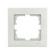 Рамка одинарная LEZARD Vesna серая 742-3500-146 