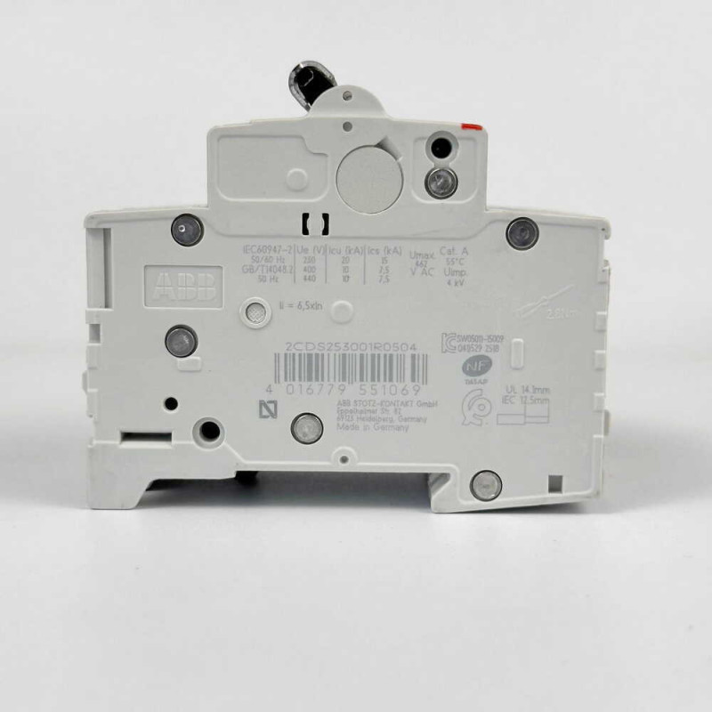 Автоматический выключатель ABB 6кА S203-C50 (2CDS253001R0504)