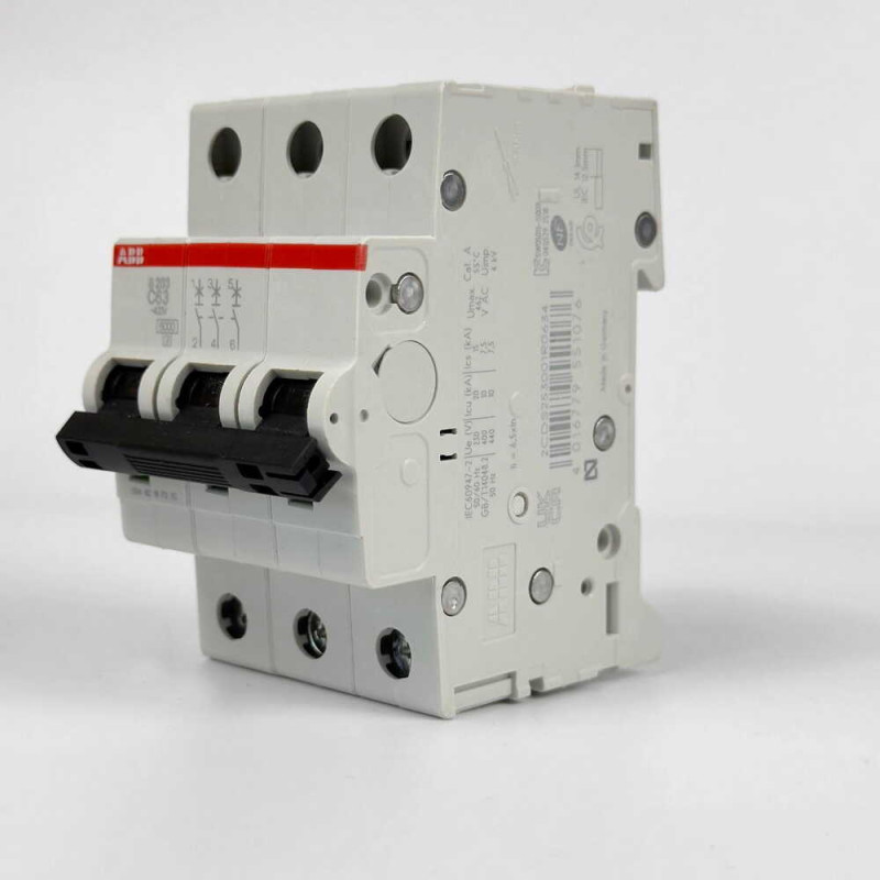 Автоматический выключатель ABB 6кА S203-C63 (2CDS253001R0634)