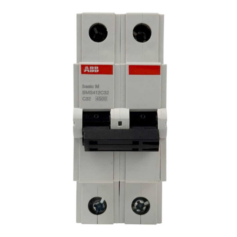 Автоматический выключатель ABB BMS412-C32 2p 32A тип C серия Basic 2CDS642041R0324