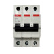 Автоматический выключатель ABB BMS413-C16 3p 16A тип C серия Basic 2CDS643041R0164