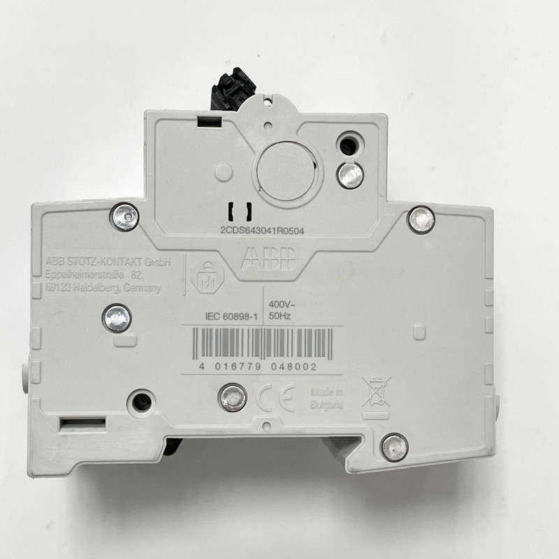 Автоматический выключатель ABB BMS413-C50 3p 50A тип C серия Basic 2CDS643041R0504