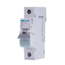 Автоматический выключатель Hager MCN125 С 1p 25А