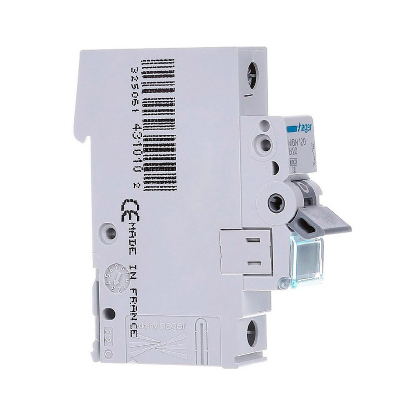 Автоматический выключатель Hager MCN140 С 1p 40А